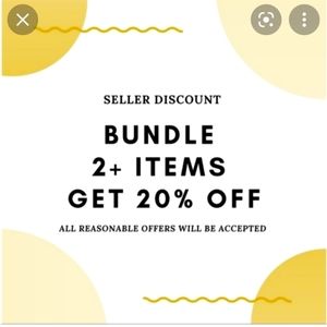 🦋 BUNDLE 2+ ITEMS SAVE 20% AUTOMATICALLY!